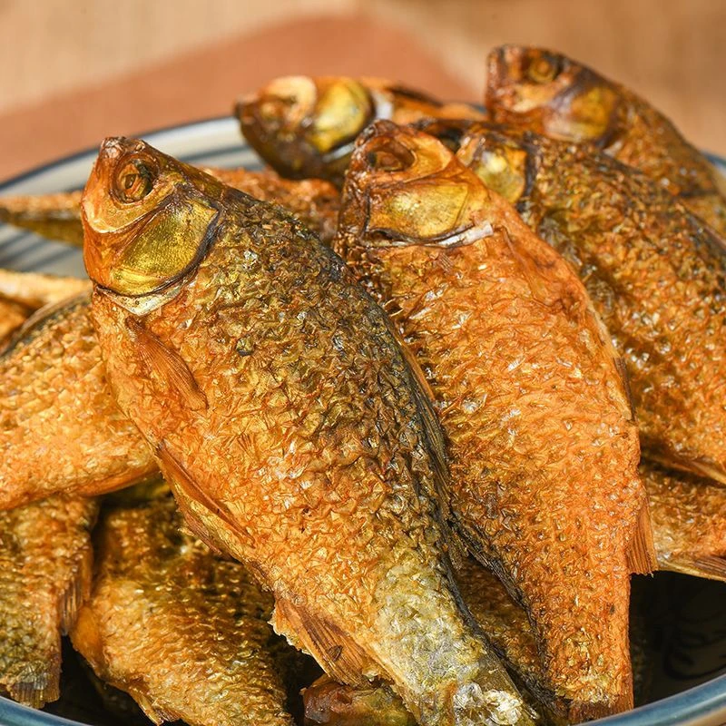 【稻花田鱼】新化农家本地米糠火焙稻花田鱼干