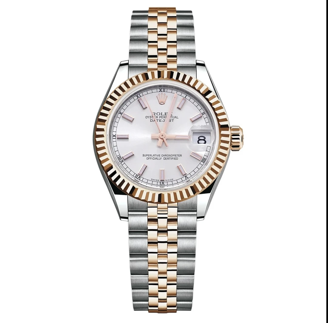 99新 Rolex/劳力士 日志/178271-A0708-白盘条刻牙圈/31表径