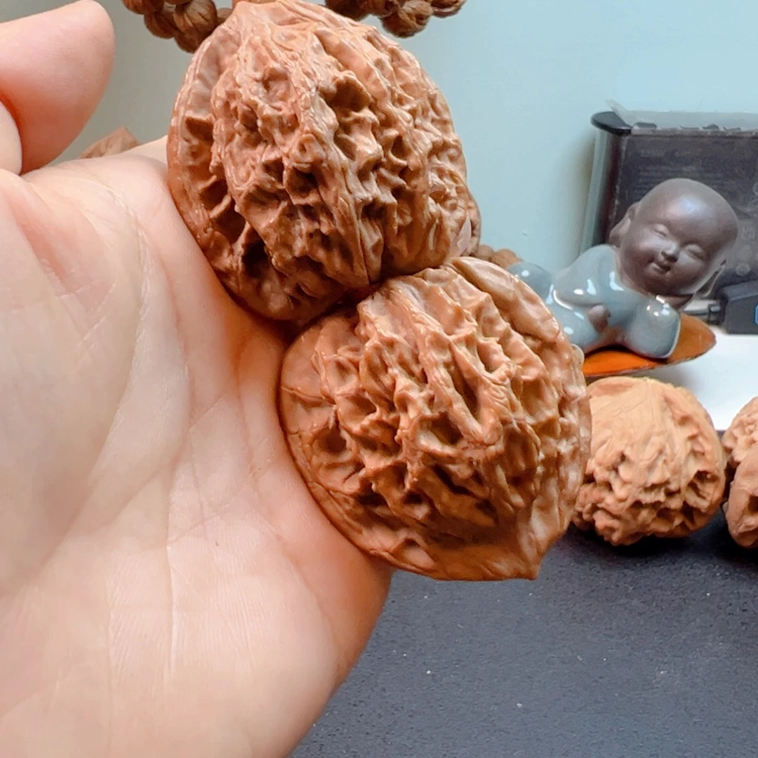 把件文玩核桃麦虎文玩手把件