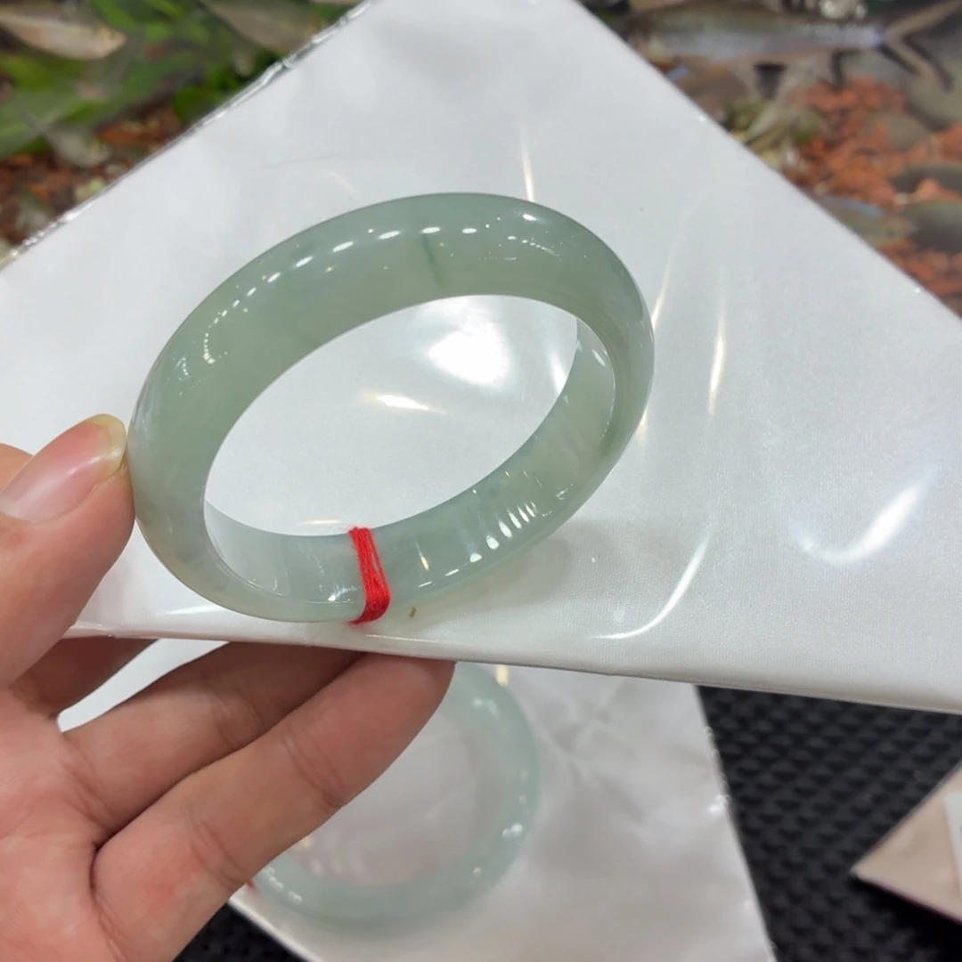 沫***翡翠未镶嵌手镯手镯