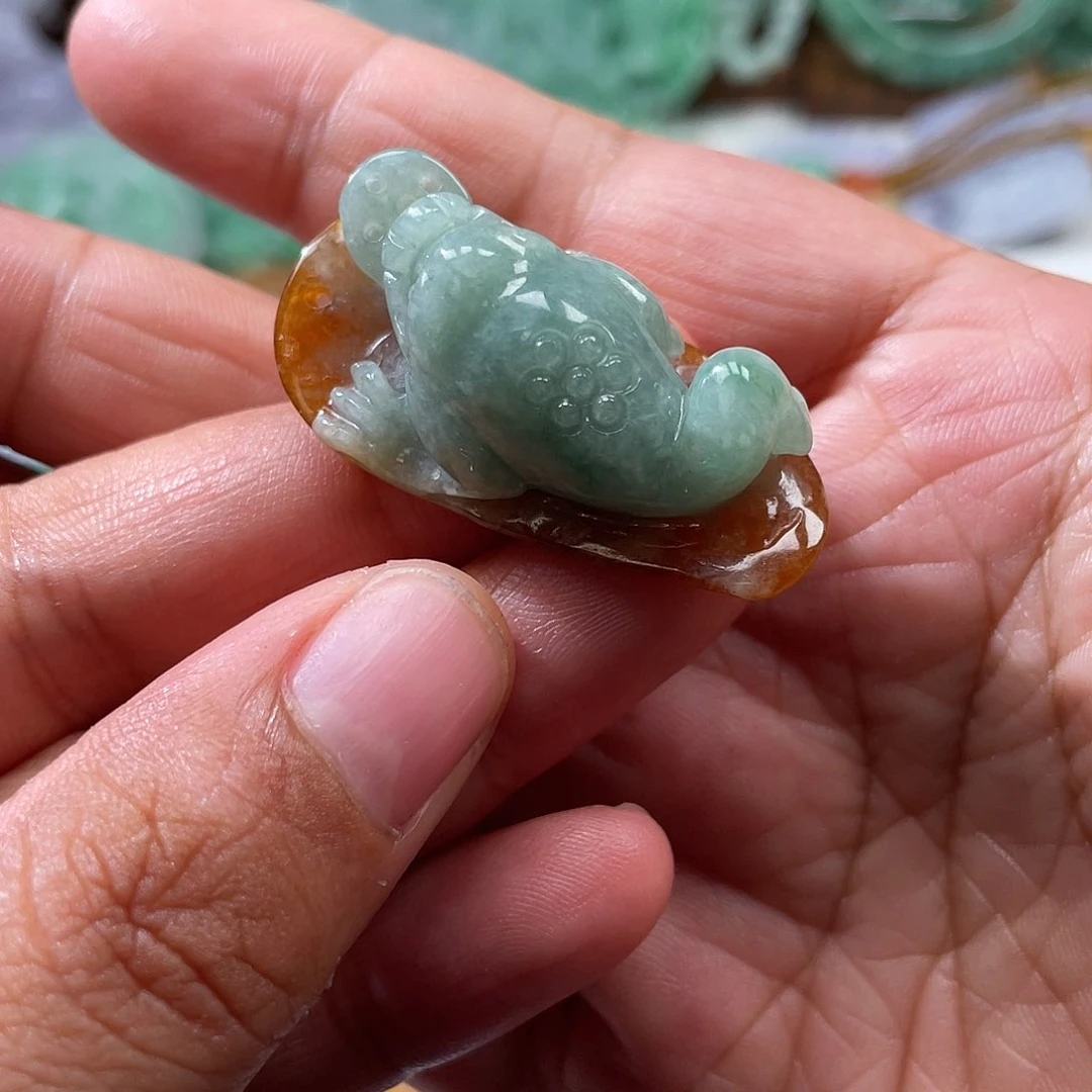 颈饰未镶嵌翡翠翡玉缘翡翠