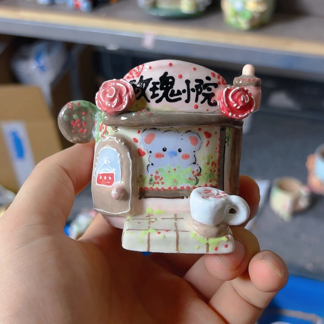 老梧家的手工陶瓷多肉花盆