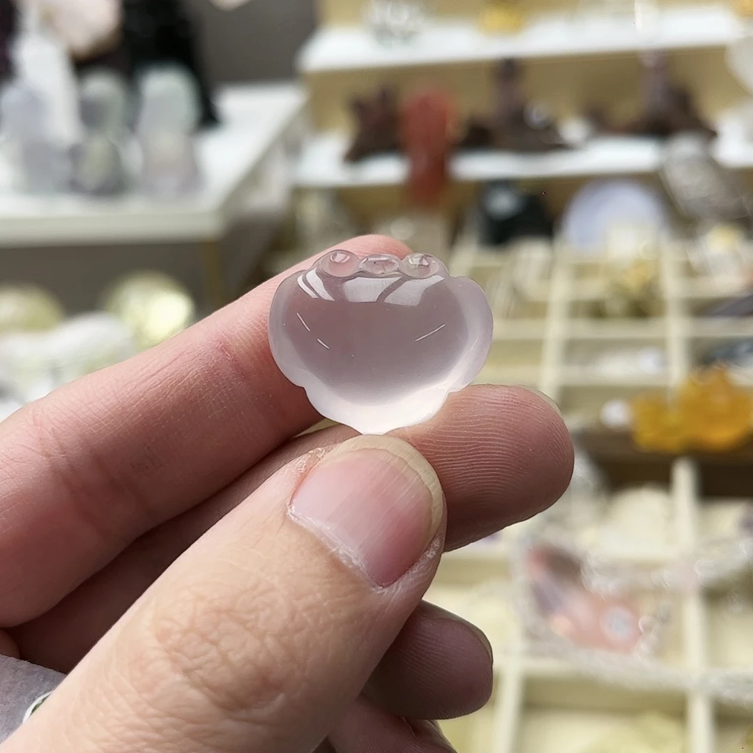 水晶天然水晶微瑕银S925镶嵌