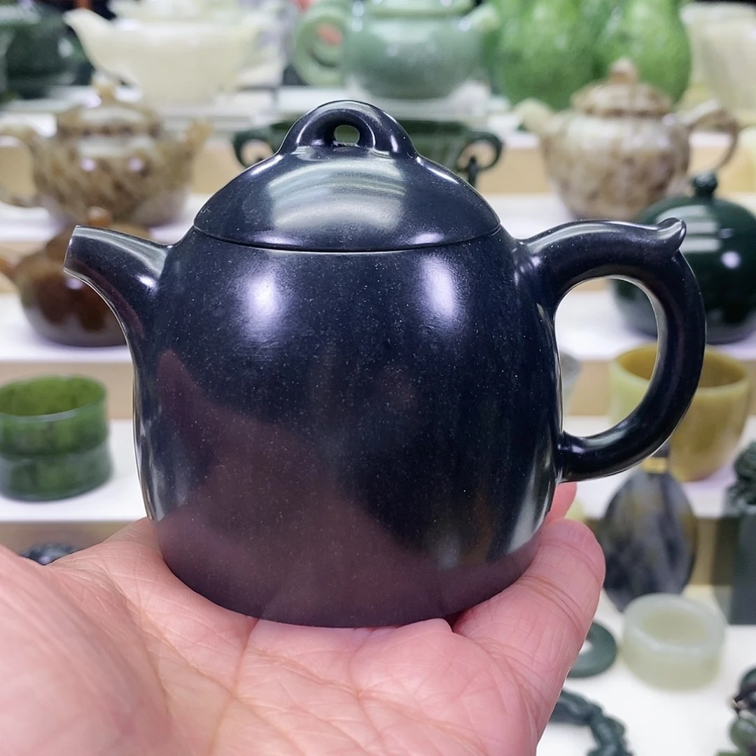 和田玉茶壶未镶嵌150ml