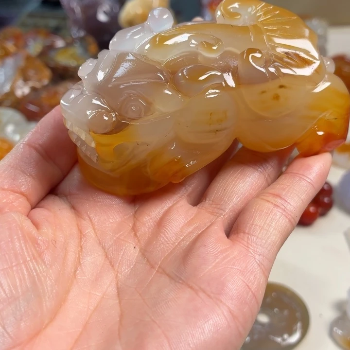 玛瑙/玉髓未镶嵌吊坠(不含链)