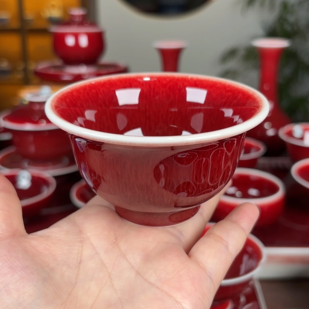 杯子景德镇高温原矿釉