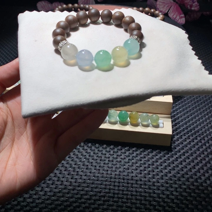 翡翠散珠糖果色串卡12