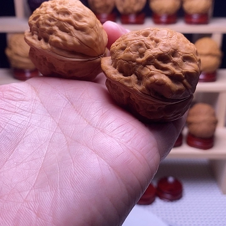 吊坠文玩核桃冰蝉25