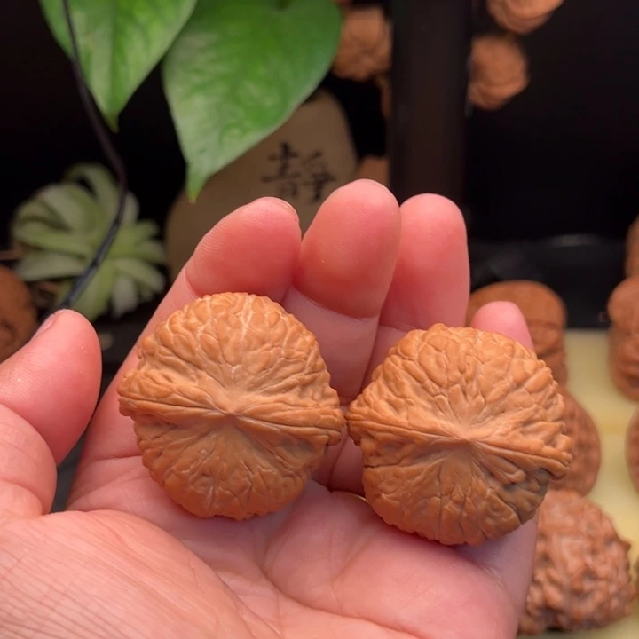 把件文玩核桃平底锅