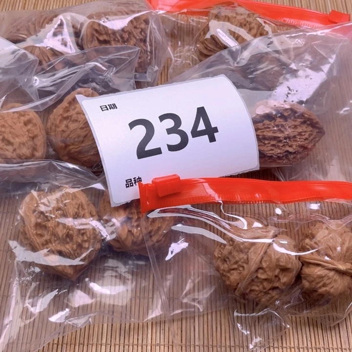 文玩核桃把件234号6对带练手蛙