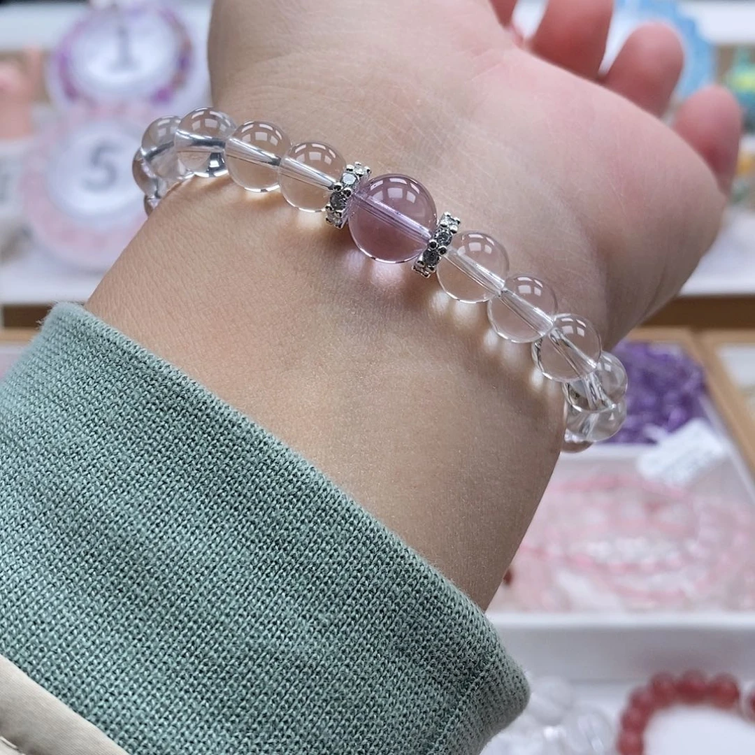 手链水晶未镶嵌白水晶