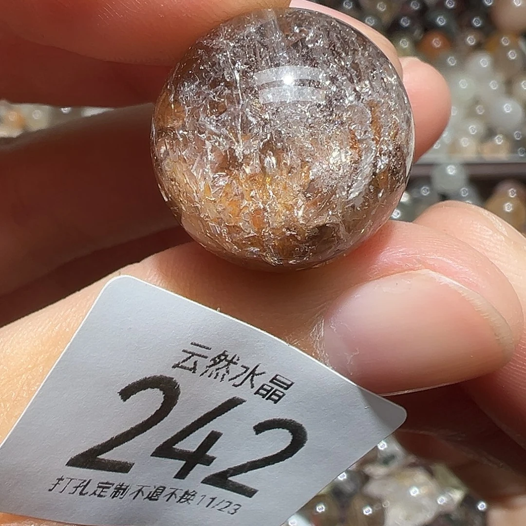 水晶未镶嵌珠宝半成品