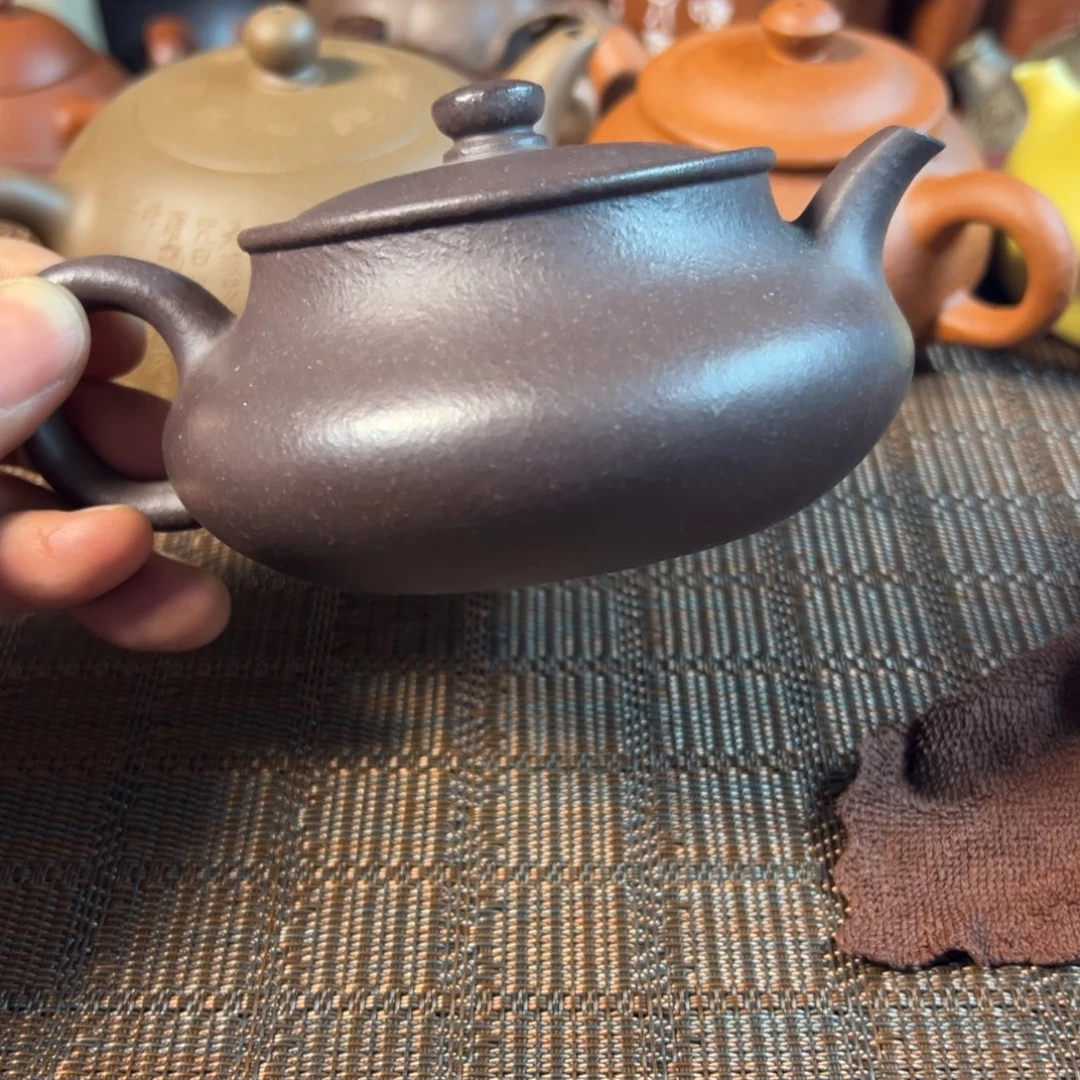 紫砂茶壶宜兴原矿紫砂壶240毫升容量