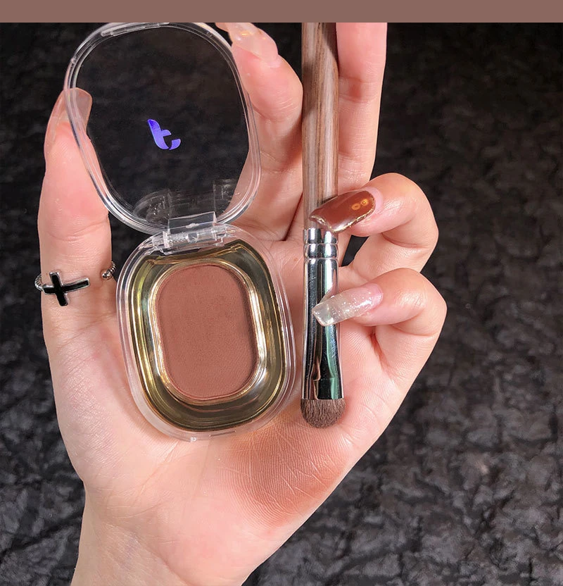 FAICCIA哑光单色眼影消肿温柔清透纯欲氛围感裸妆03#松露巧克力