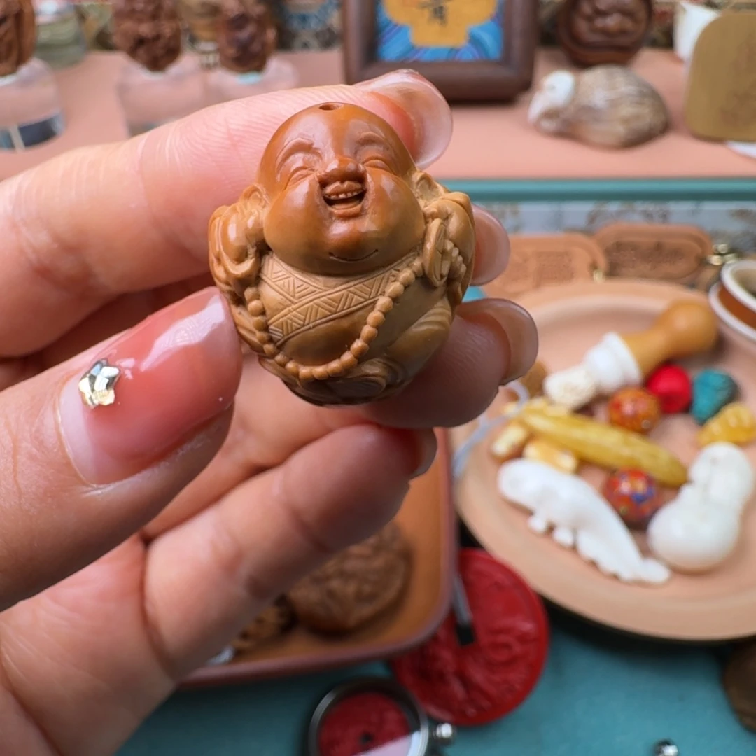橄榄核手串/手链核潮核雕手工制作