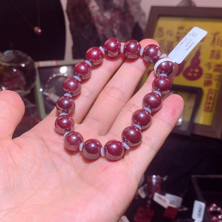 天然辰砂乌砂卡12，朱砂