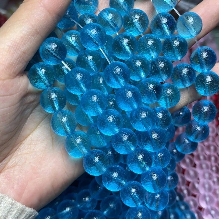 玻璃颈饰1627琉璃一条