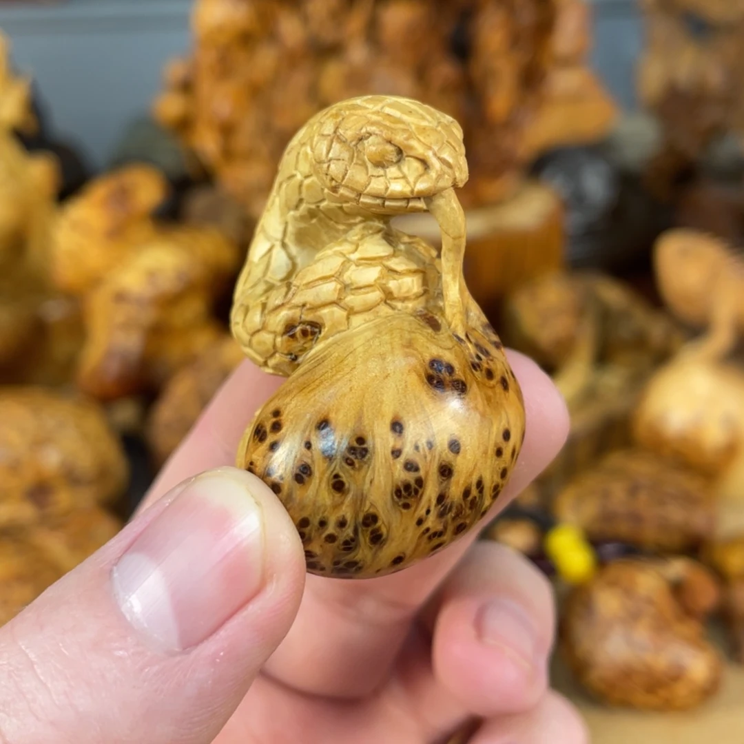 柏木（崖柏）太行崖柏精品手把件