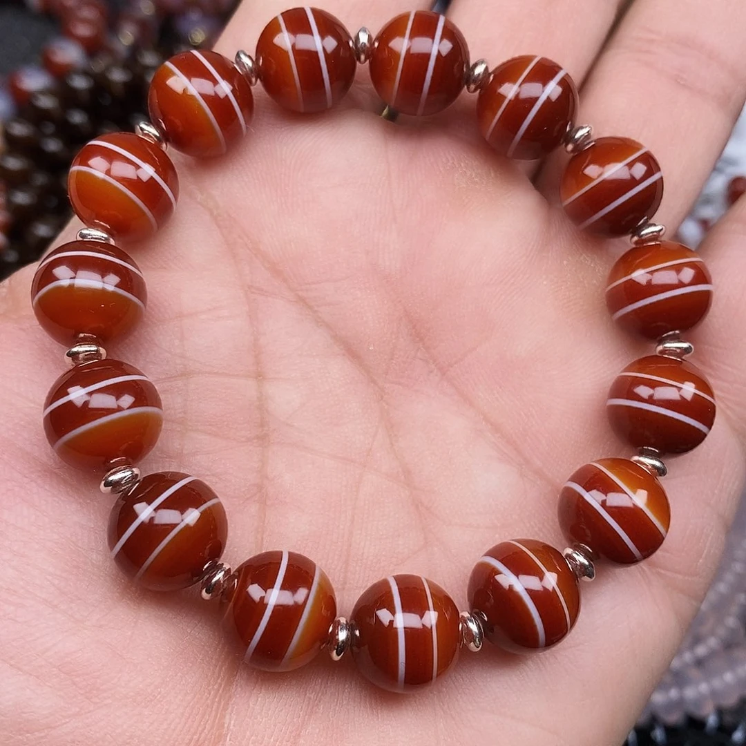 玛瑙/玉髓未镶嵌手链