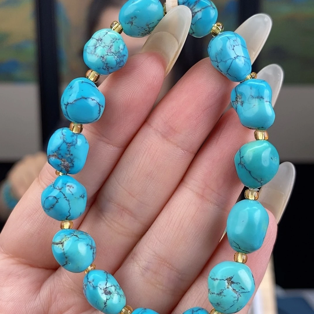 未镶嵌绿松石珠宝奇石