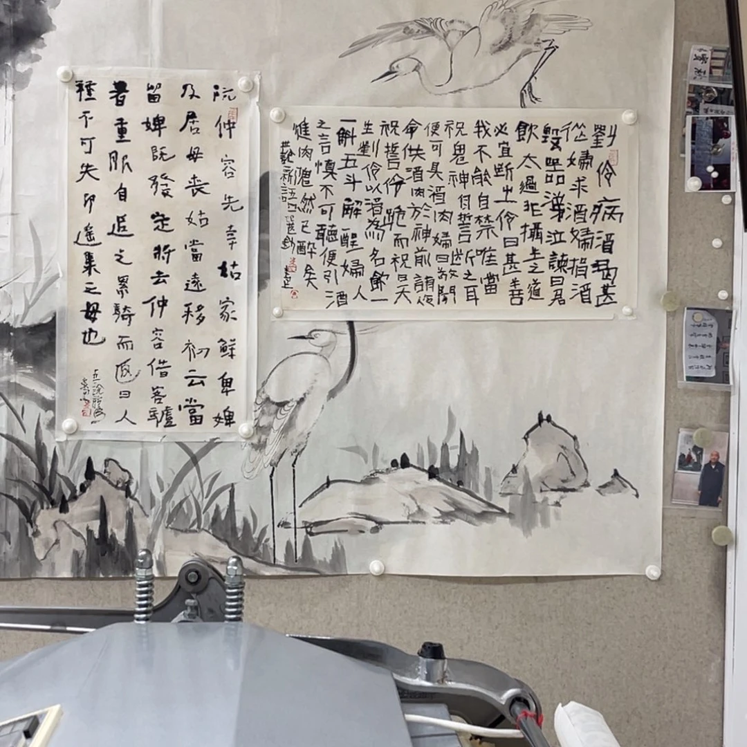 雨***巷书法曾翔 书法两幅订金（19800）