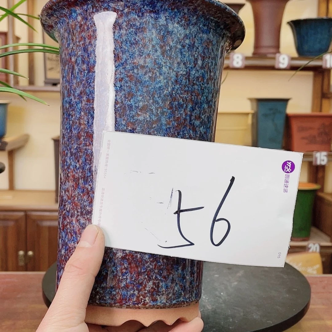 【闪购商品】紫砂花盆四*玉兰花455585578258858855