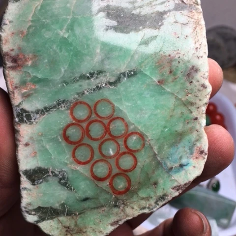 翡翠散珠天然翡翠