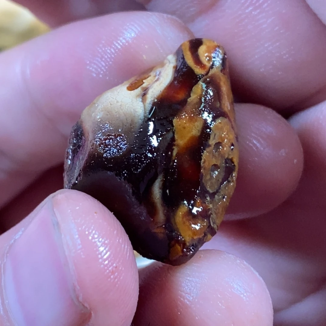 定制琥珀未镶嵌爷***等