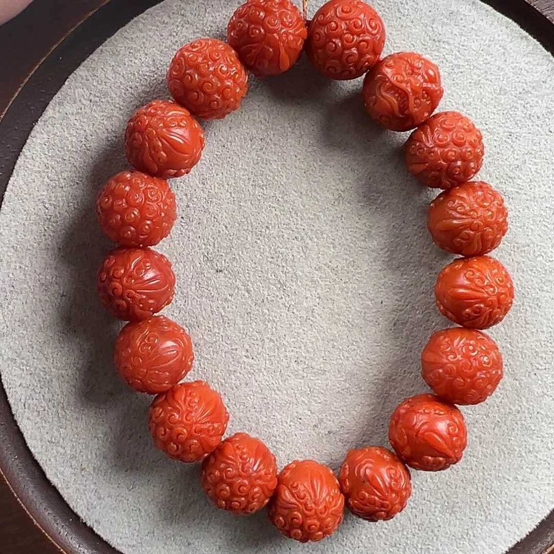 南红玛瑙南红单圈未镶嵌