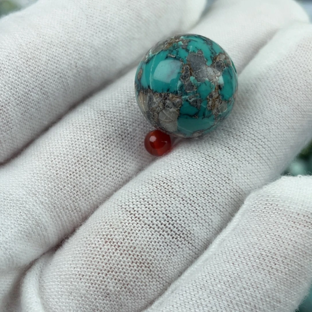 南红玛瑙未镶嵌配饰15.5