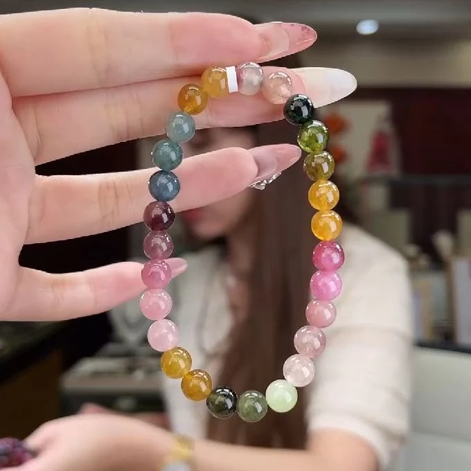 05610350/未镶嵌碧玺7mm+单圈多样性发货