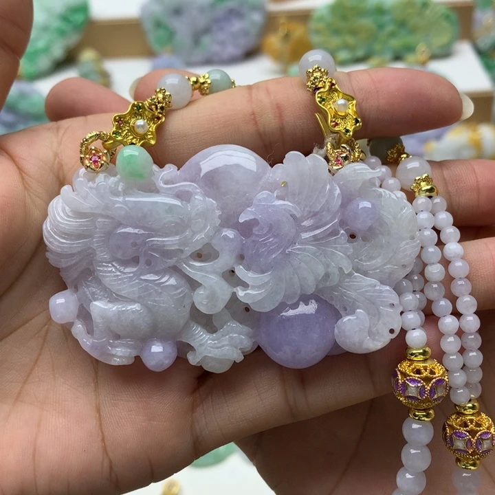 颈饰未镶嵌翡翠翡翠