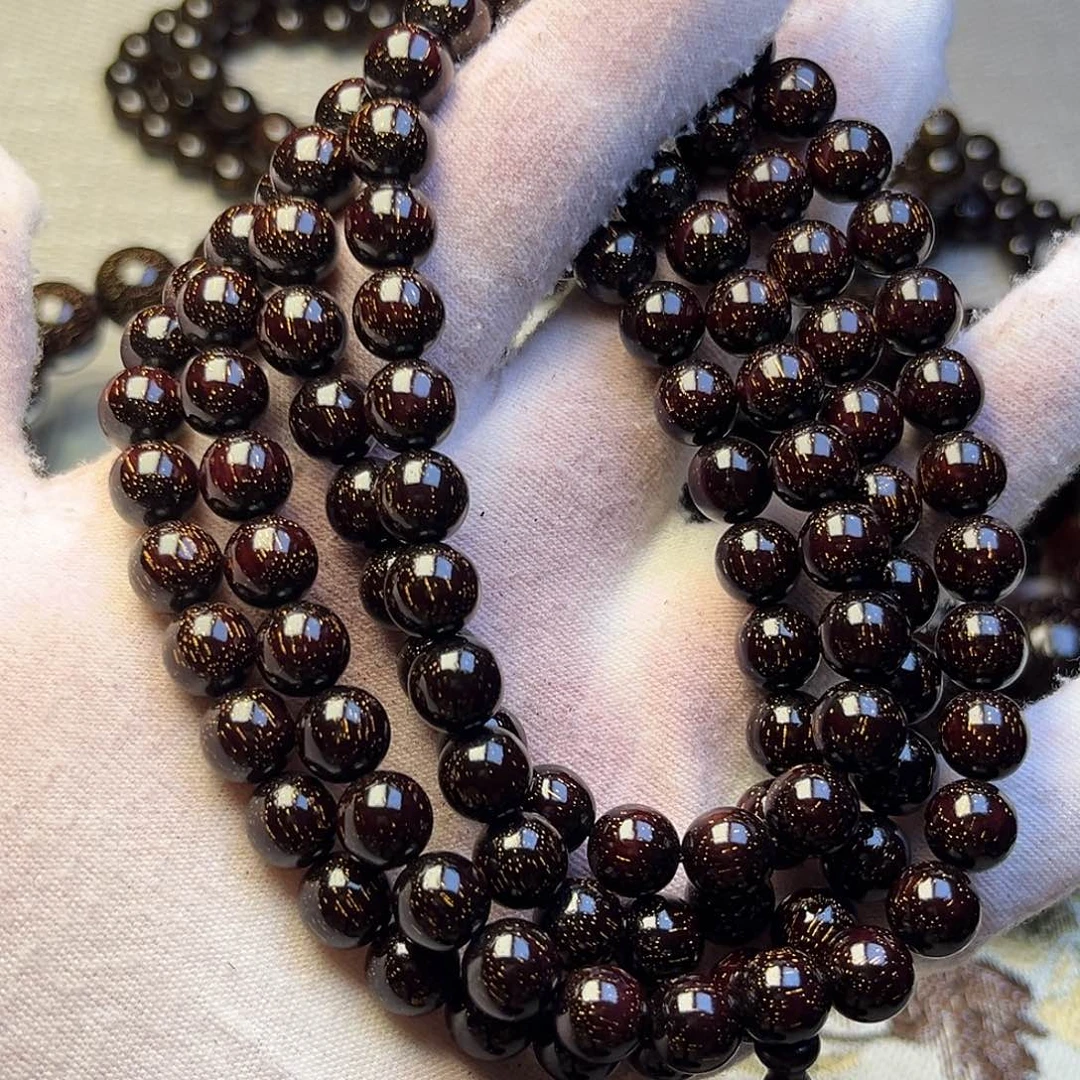 檀香紫檀（小叶紫檀）0.8 108颗满天星