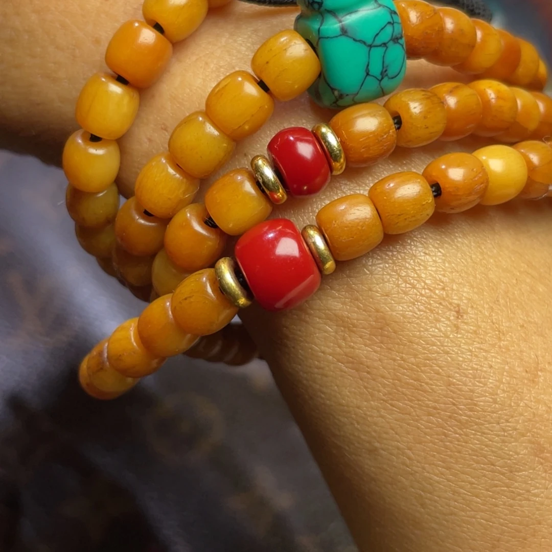 三***莱手串/手链鹿骨小姐姐