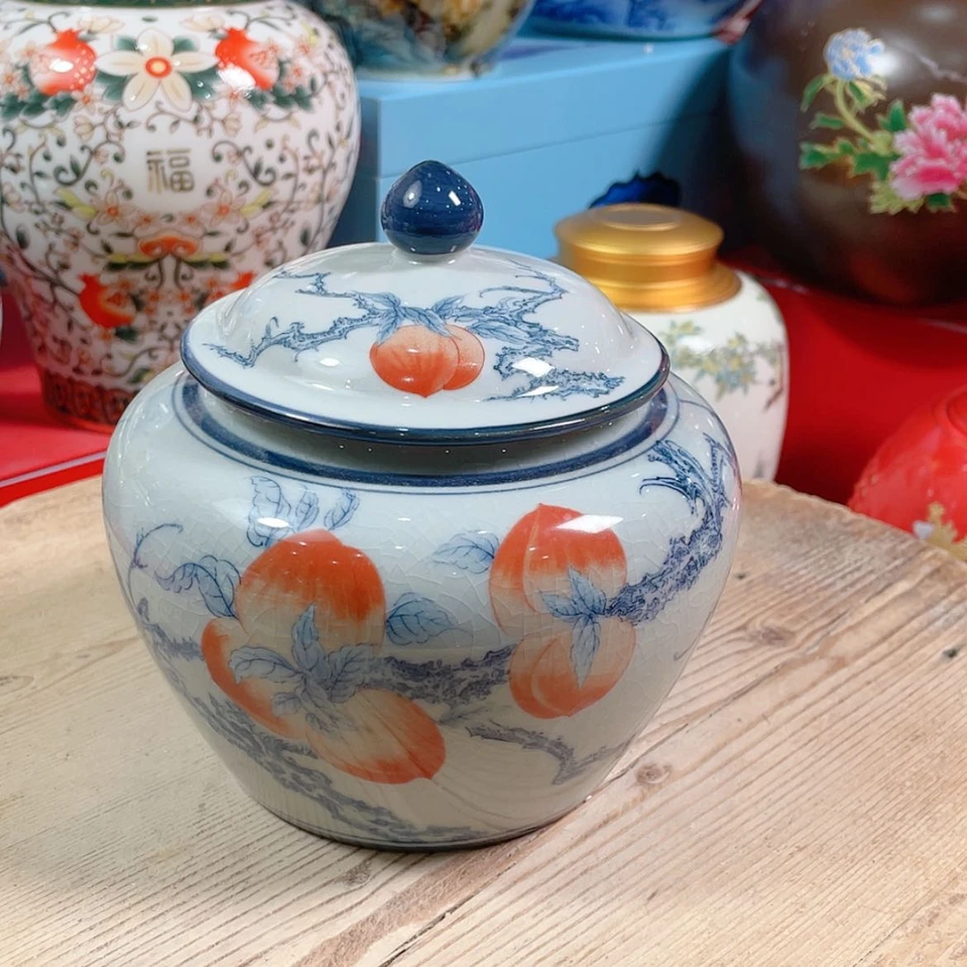 【闪购商品】罐陶瓷茶叶罐密封罐