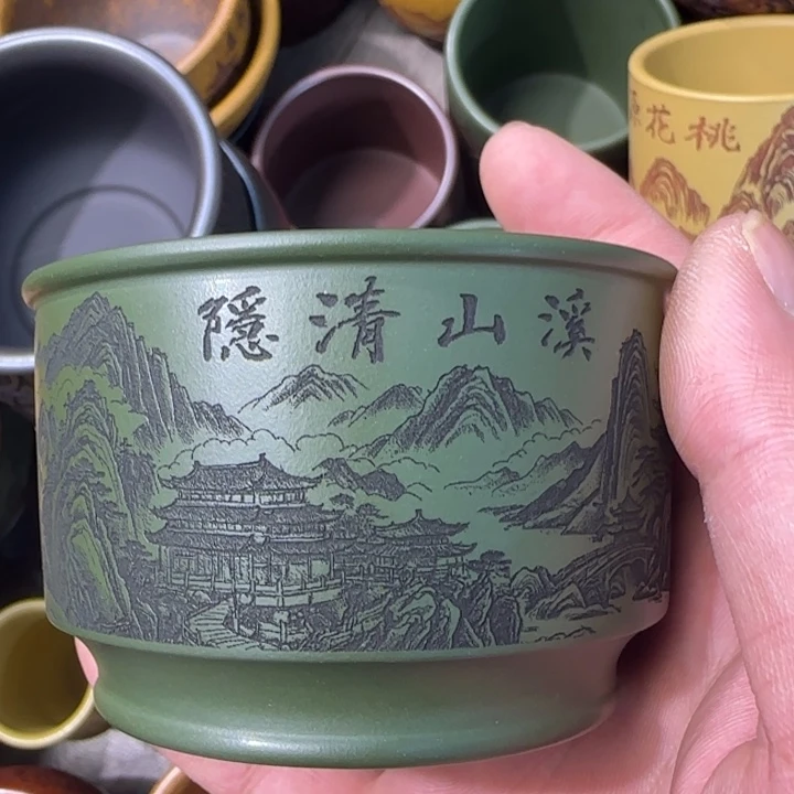 茶杯紫砂全手工制作工艺