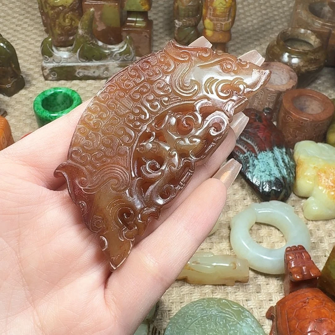 白玉菩提吊坠挂件