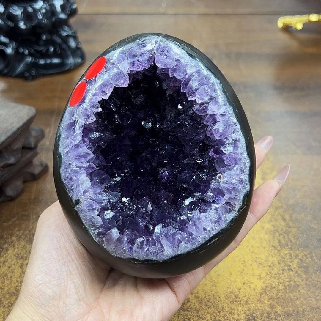 紫晶摆件未镶嵌晶体
