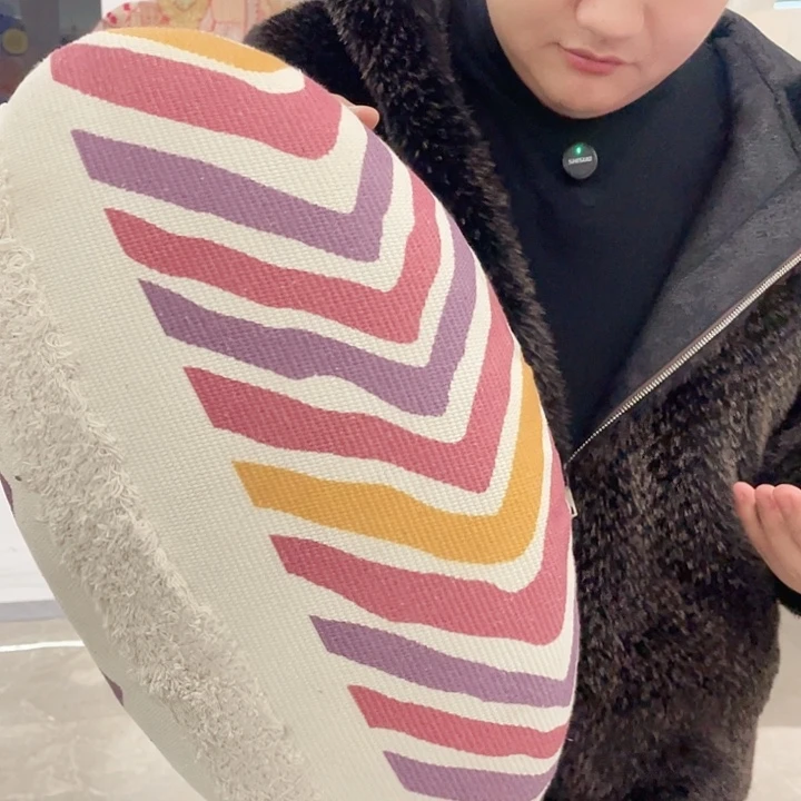 皮革波西米亚小凳子