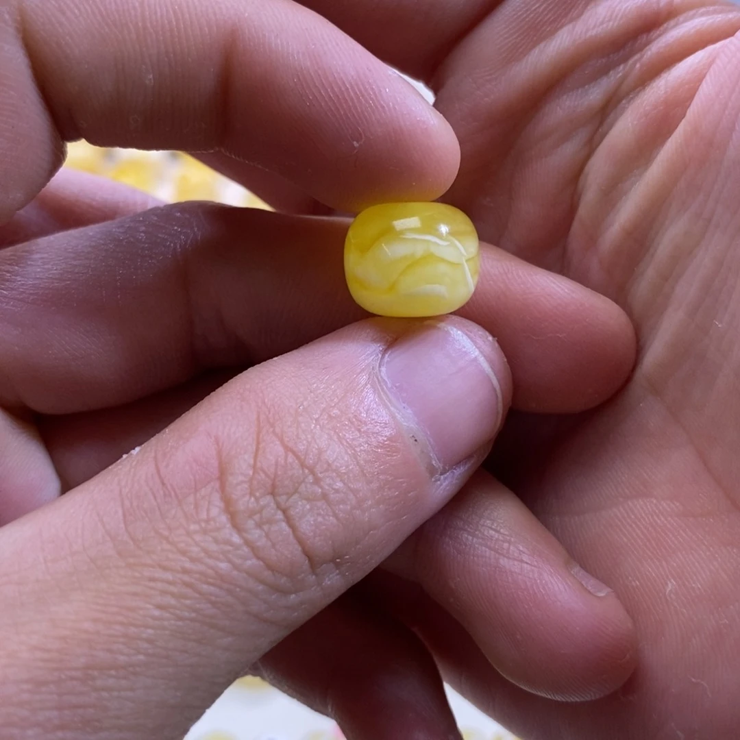 琥珀珠宝奇石未镶嵌13.1mm