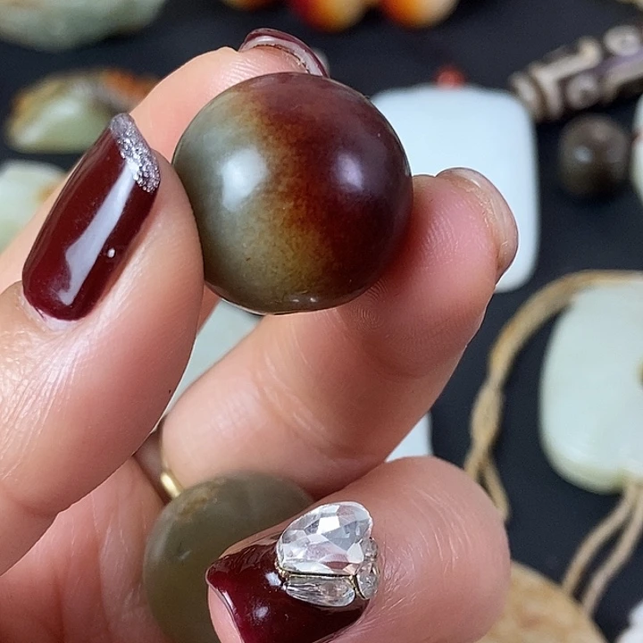 和田玉（糖玉）挂件未镶嵌