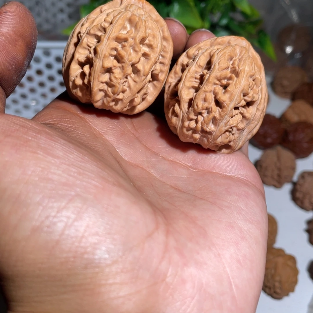 吊坠文玩核桃40三羊谷