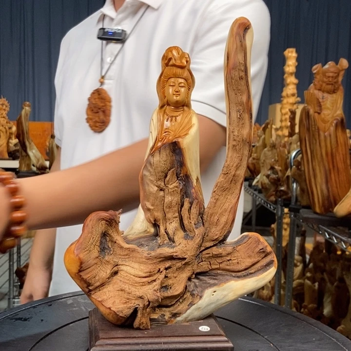 柏木（崖柏）随型摆件