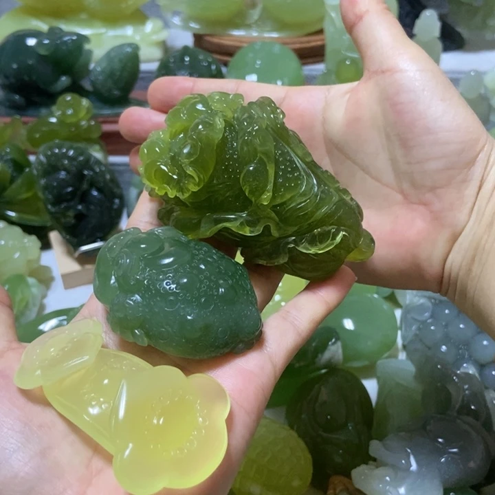 【闪购商品】蛇纹石玉未镶嵌把件宝*