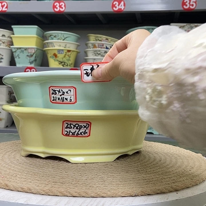 紫砂紫砂花盆0214