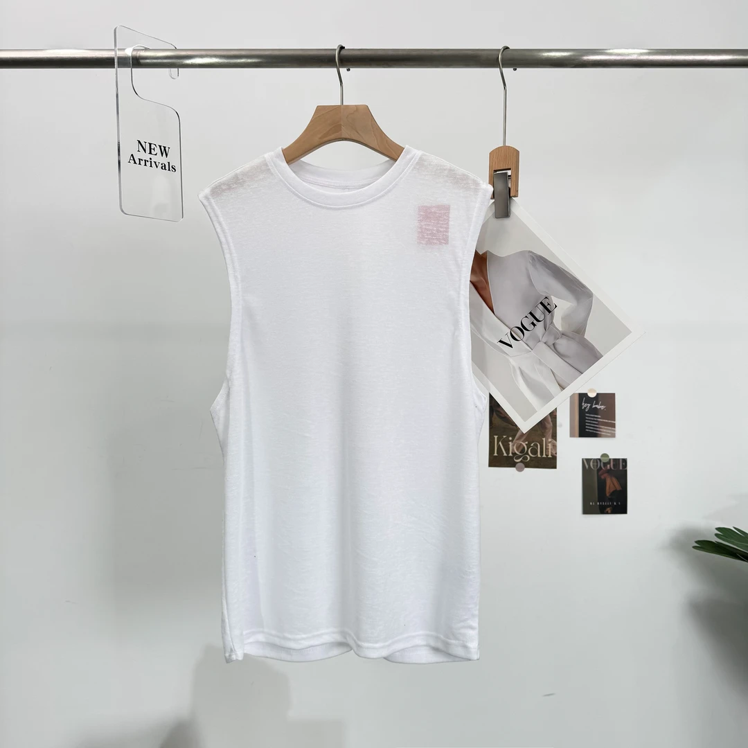 A556出口欧美风格休闲舒适简约时尚百搭春游无袖背心通勤运动