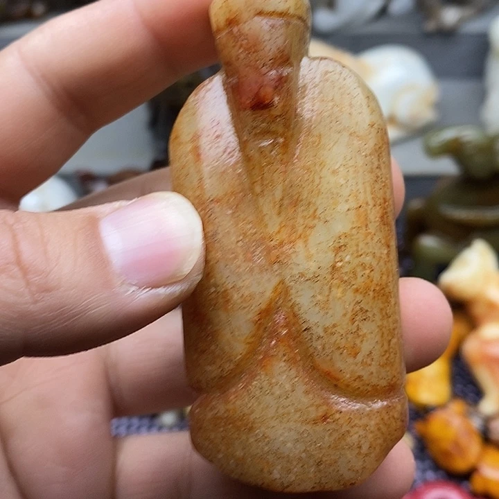 未镶嵌蛇纹石玉颈饰