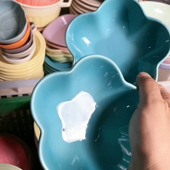 盘外贸单2个陶瓷英寸微瑕