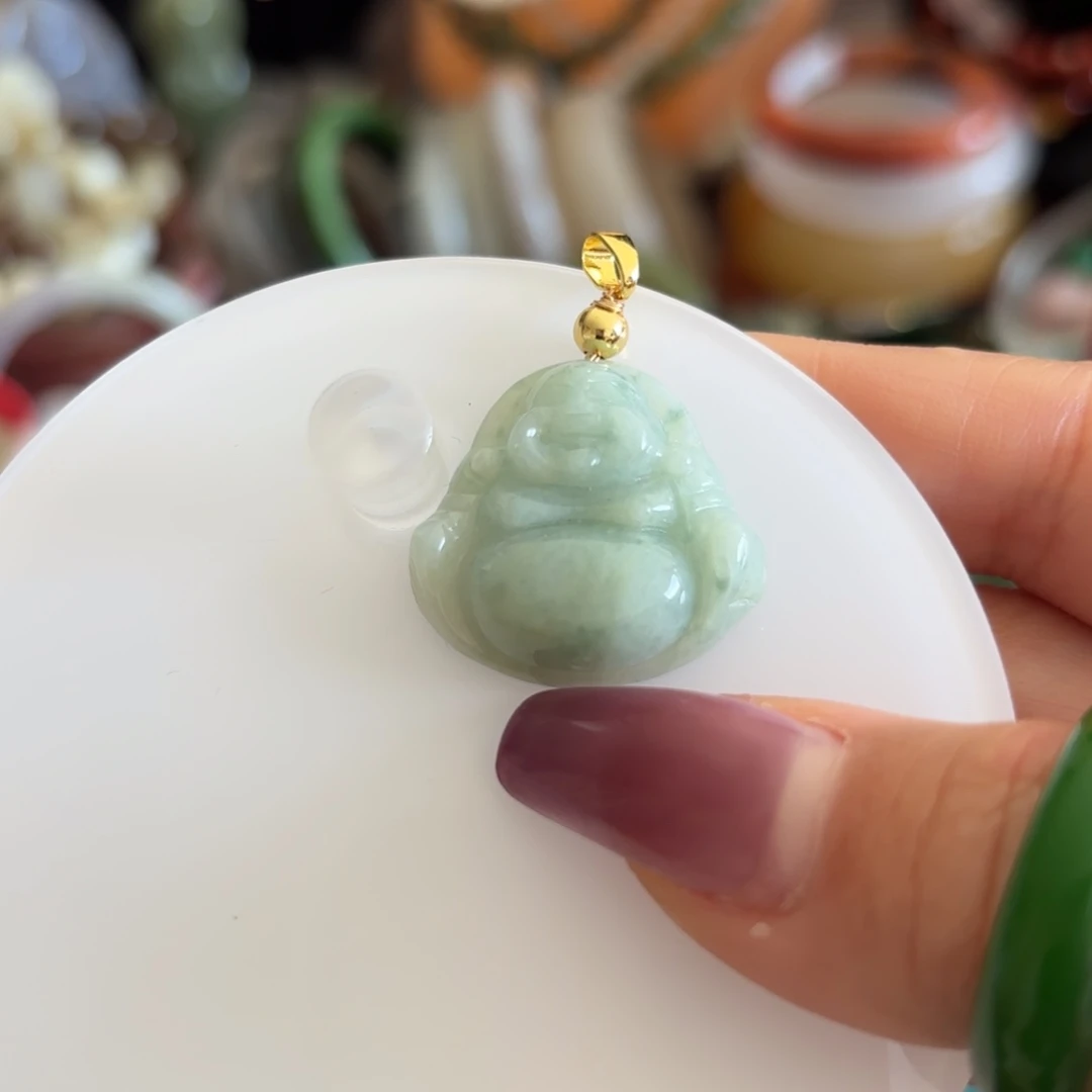 翡翠合金颈饰3555