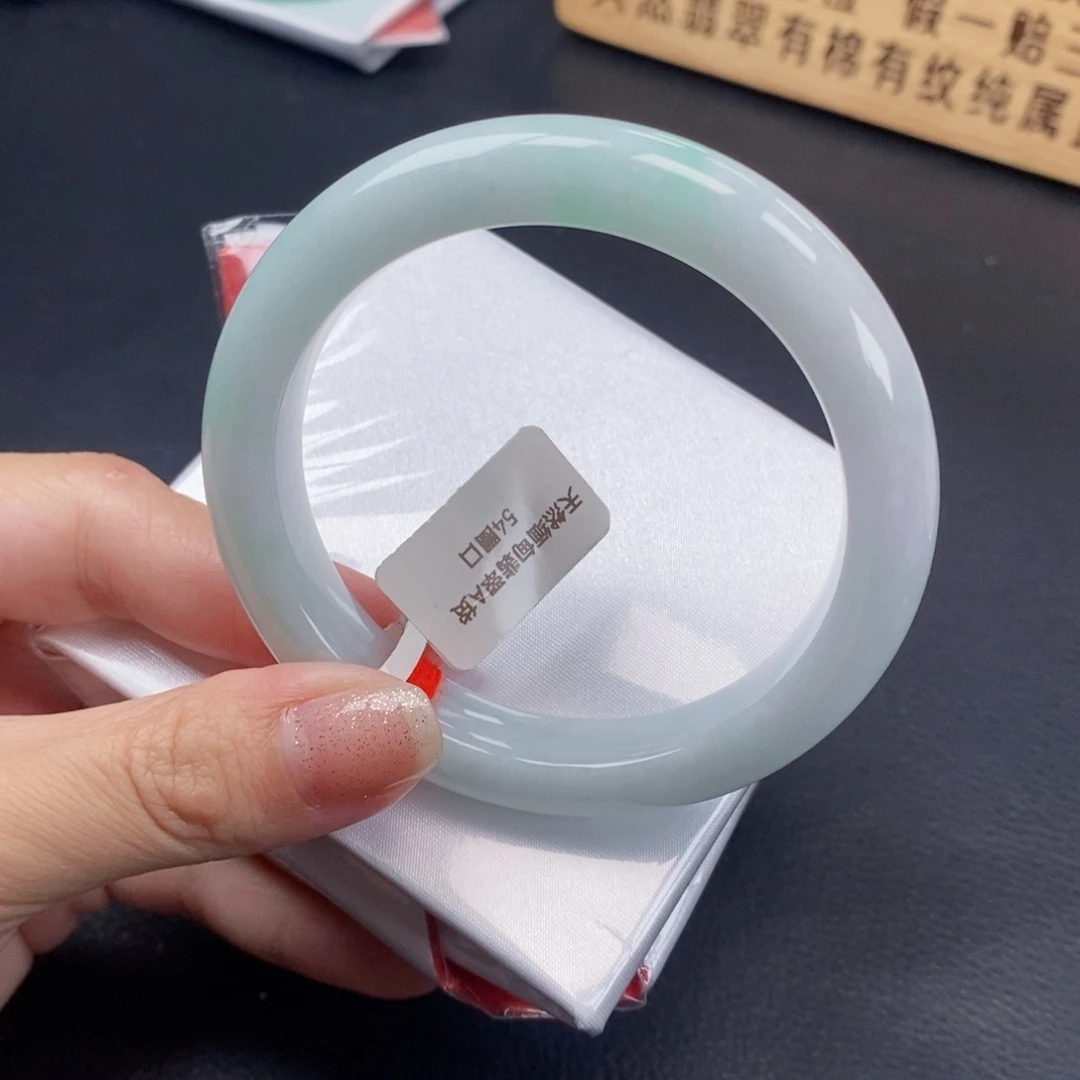 【闪购商品】未镶嵌手镯翡翠54圈口